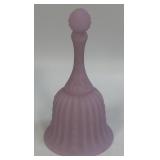 Vintage Fenton Faberge Bell: Lavender Satin