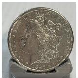 1897 -S Silver Morgan Dollar