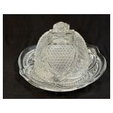Vintage EAPG Butter/Cheese Dish
