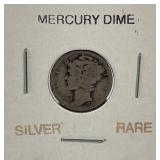 1925 Silver Mercury Dime