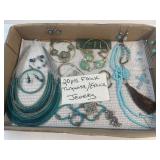 20 Pieces Faux Turquoise/Ethnic Jewelry