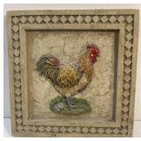 7" x 7" Wall Hanger Chicken