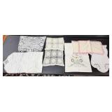 Several Assorted Doilies As Pictured