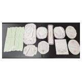 Several Assorted Doilies As Pictured