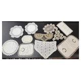 Several Assorted Doilies As Pictured
