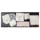 Several Assorted Doilies As Pictured