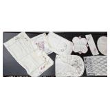 Several Assorted Doilies As Pictured