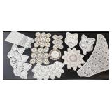 Several Assorted Doilies As Pictured