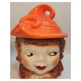 Vintage Pixie Elf Cookie Jar as Pictured