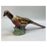 Ceramic American Bisque Pheasant Planter Flower