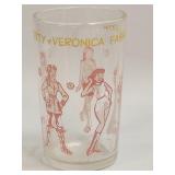 1971 Betty & Veronica Fashion Show Glass