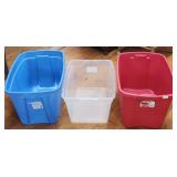 3 Totes as Pictured