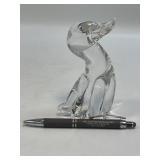 Art Glass Paperweight as Pictured, Maker Not