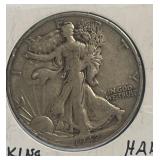 1943 S Walking Liberty Silver Half Dollar