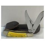 Frost Cutlery With Leather Sheath
