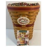 Vintage Longaberger 1998 Snapdragon Basket Liner