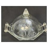 Vintage Jeanette Clear Glass Baltimore Pear