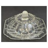 Vintage Federal Columbia Dome Covered Butter Dish
