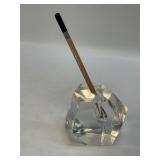 Art Glass Paperweight as Pictured, Maker Not