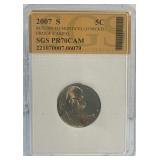 2007 S Return to Monticello Nickel