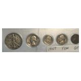 1947  Year Set of Coins