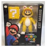 Super Mario Bros Movie 5 Inch Cat Mario Action