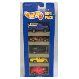 5 Assorted Hot Wheels Die Cast Cars As Pictured