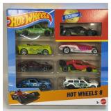 8 Assorted Hot Wheels Die Cast Cars As Pictured