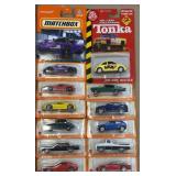 12 Assorted Matchbox and Tonka Cars As Pictured