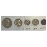 1960 Year Set of Coins
