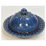 Studio Pottery Butter Dish Signed As Pictured