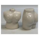 Vintage Salt And Pepper Shakers As Pictured Bust