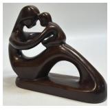 Abstract Mother Mom and Child Baby Statue