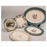 (B) Assorted Lot as Pictured Including Platters