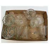 (B) Assorted Lot As Pictured Including Clear Glass