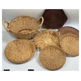 Several Assorted Baskets As Pictured