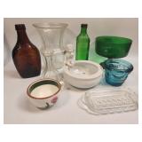 (B) Assorted Lot as Pictured Including Vases,