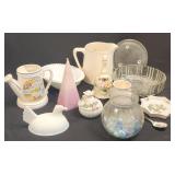 (B) Assorted Lot as Pictured Including Pitcher,