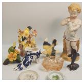 (B) Assorted Lot as Pictured Including Bird