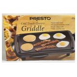 (T) Presto Cool Touch Electric Griddle IOB