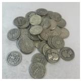 (1) Full Roll of Washington Quarters Mixed Dates