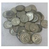 (1) Full Roll of Washington Quarters Mixed Dates