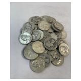 (1) Full Roll of Washington Quarters Mixed Dates