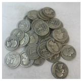 (1) Full Roll of Washington Quarters Mixed Dates