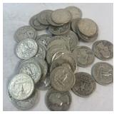 (1) Full Roll of Washington Quarters Mixed Dates