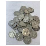 (1) Full Roll of Washington Quarters Mixed Dates