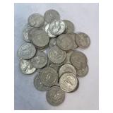 (1) Full Roll of Washington Quarters Mixed Dates