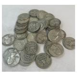(1) Full Roll of Washington Quarters Mixed Dates