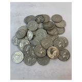 (1) Full Roll of Washington Quarters Mixed Dates