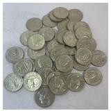 (1) Full Roll of Washington Quarters all 1964ï¿½s